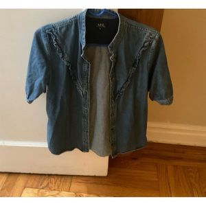 A p c jean shirt